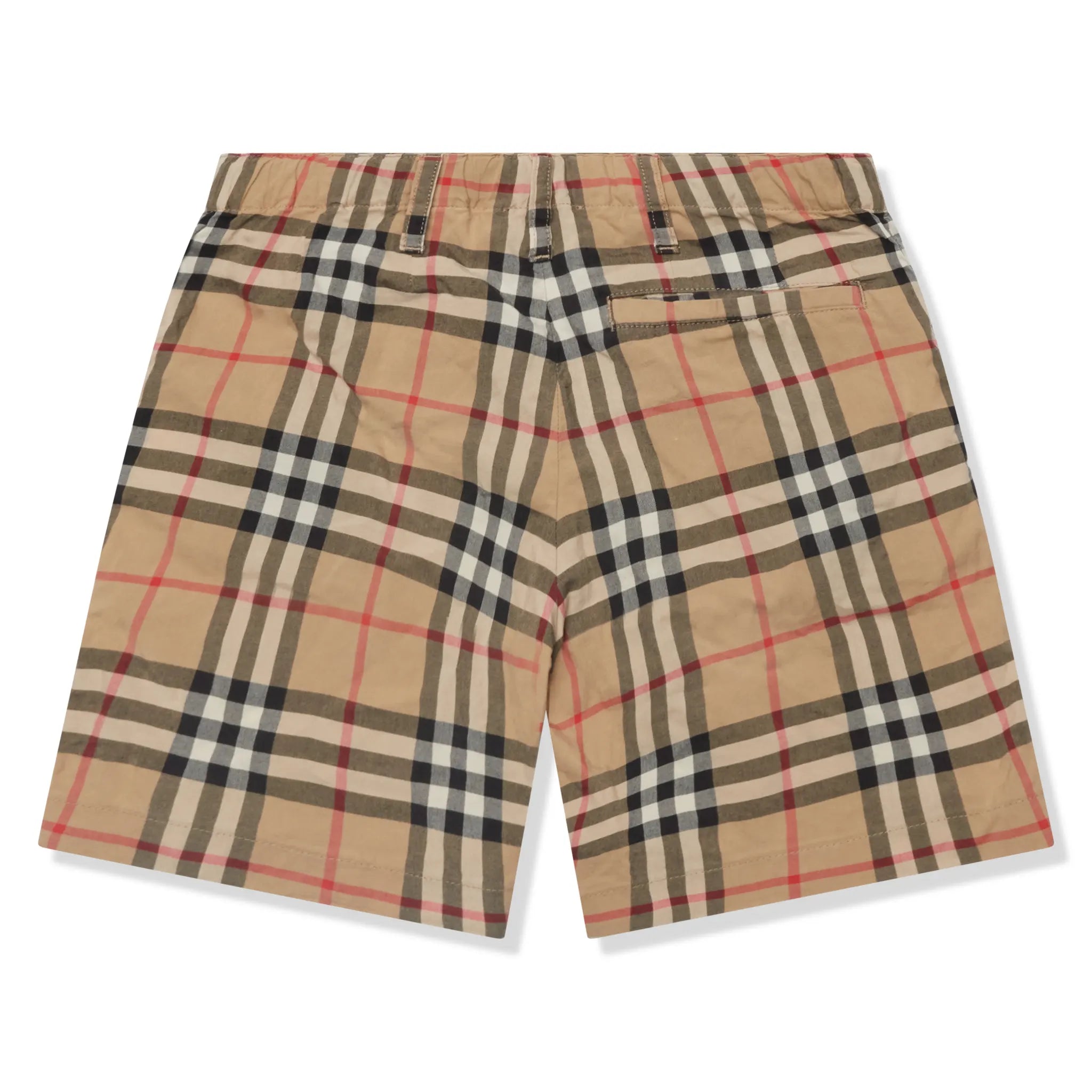 Back View of Preloved - Burberry Nova Check Kids Shorts